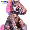 CHStoy #20B3069 Chinese Sequin Animal Toy Manufacturer Sequin Unicorn Toys Maker